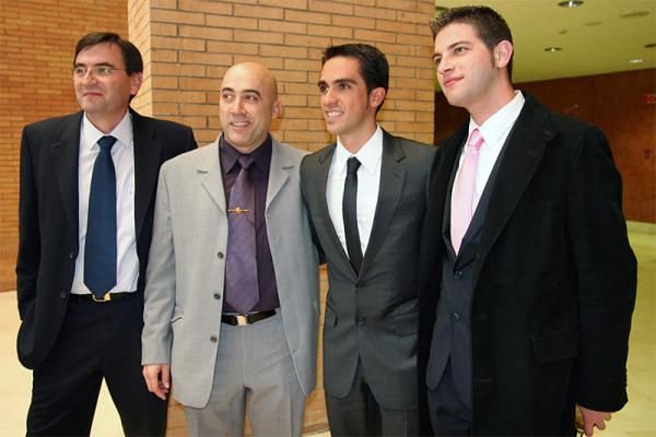Contador was also asked for photos.