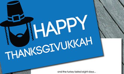 Thanksgivukkah cards