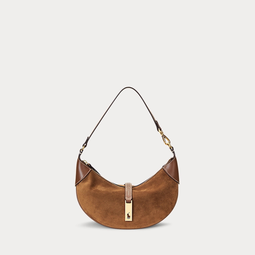 Polo Id Suede Mini Shoulder Bag