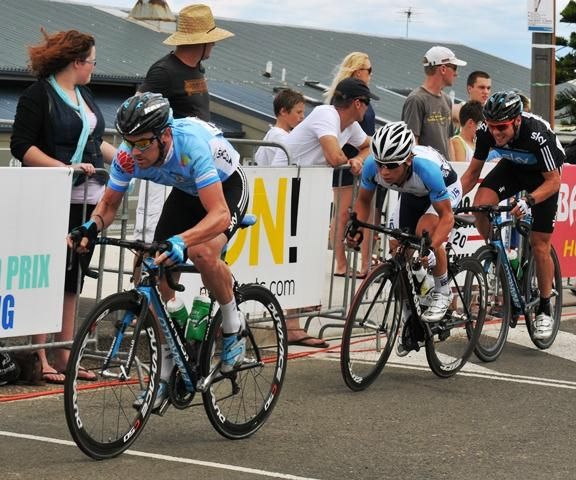 Chris Sutton gave his all to win his home race