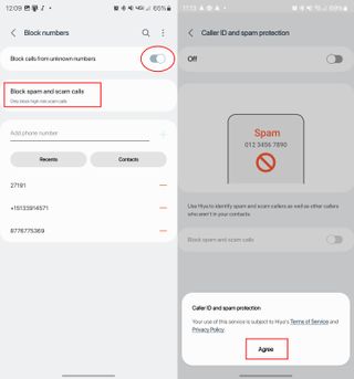 Block spam and scam calls on Samsung phones
