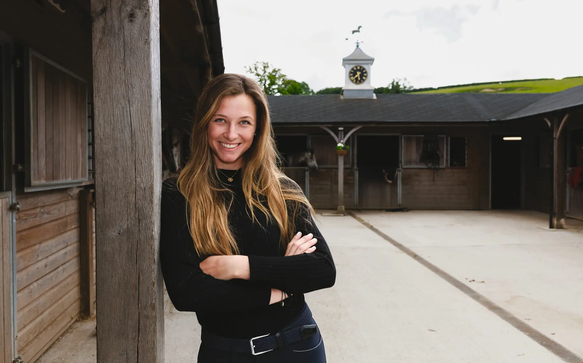 Cosby Green poses at her yard