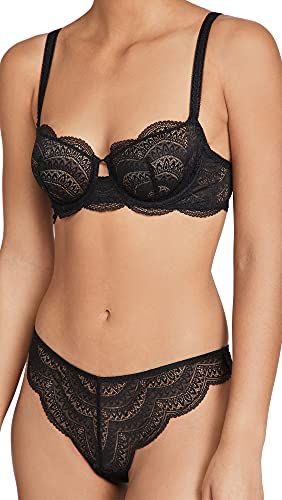 Simone Perele Women's Karma Demi Cup, Black, 34d