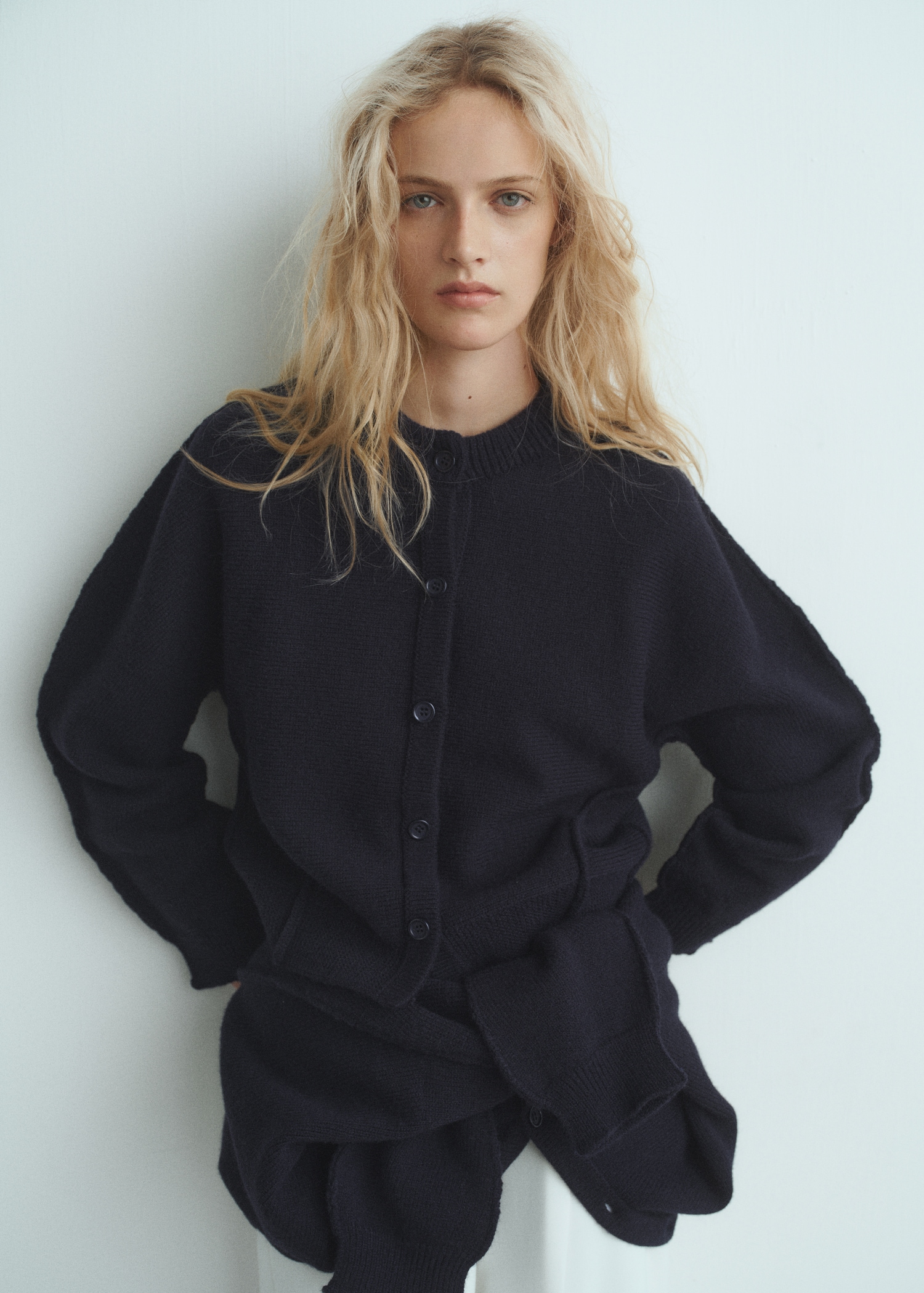 Straight-Fit Cardigan With Buttons - Women | Mango United Kingdom