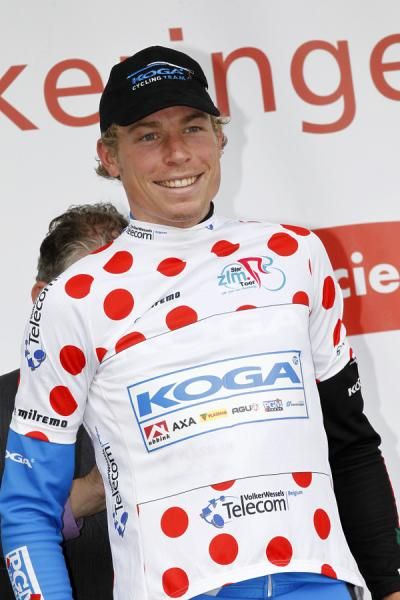 Bart Van Haaren (Koga Cycling Team) leads the mountains classification