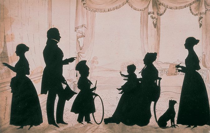 The history of silhouettes