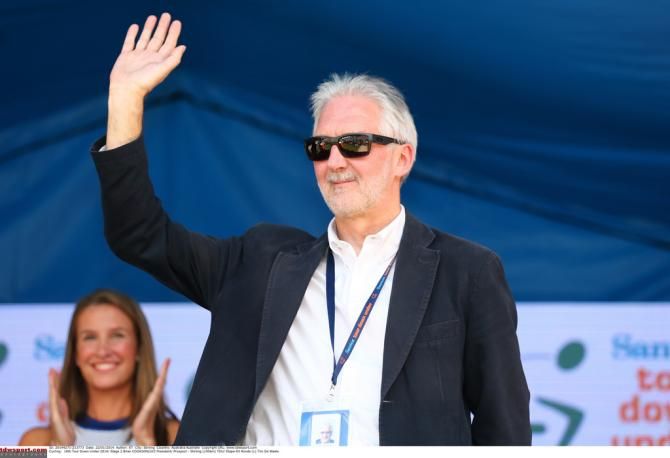 Brian Cookson at the Tour Down Under