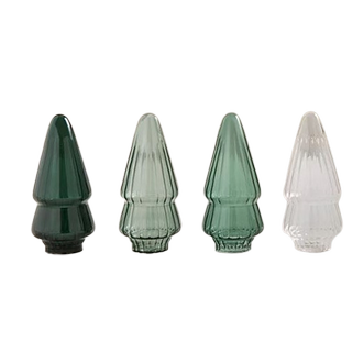 Glass christmas trees