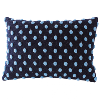 pillow with polka dots