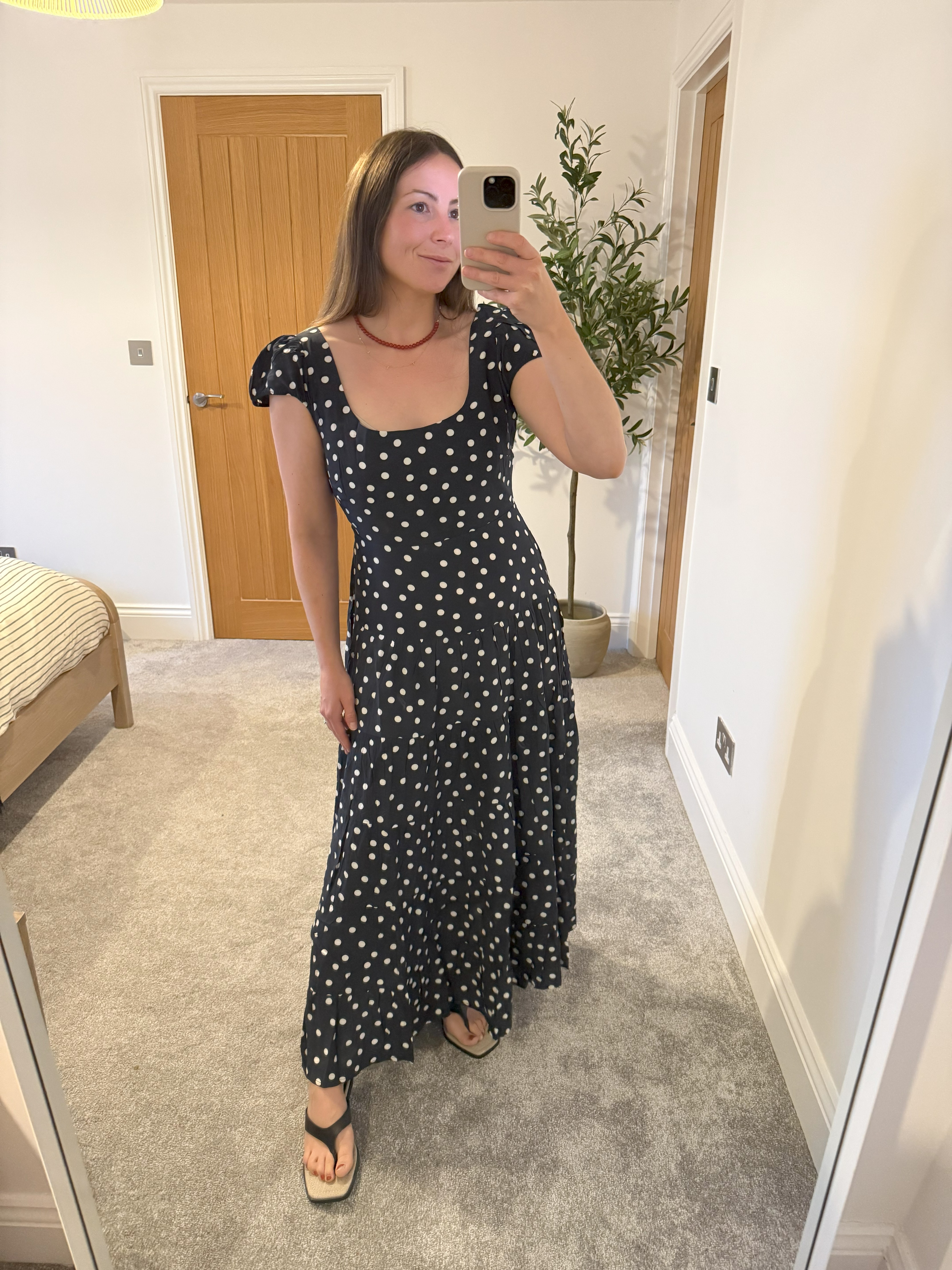 Emily Dawes wears Rixo petite dresses
