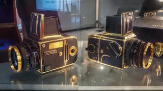 Gold plated Hasselblad 2000 