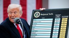 President Donald Trump rolls out his tariffs