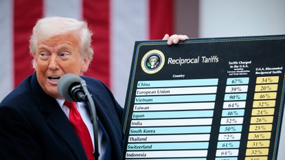 President Donald Trump rolls out his tariffs