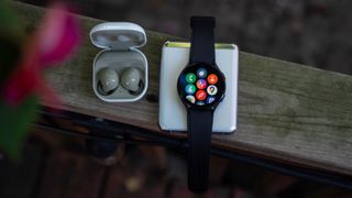 Samsung Galaxy Watch 4 and Galaxy Buds 2