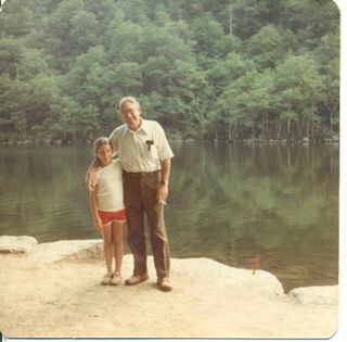 Gina Raimondo with father Joseph Raimondo