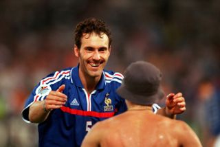 Laurent Blanc Best French players ever at the 1998 World Cup