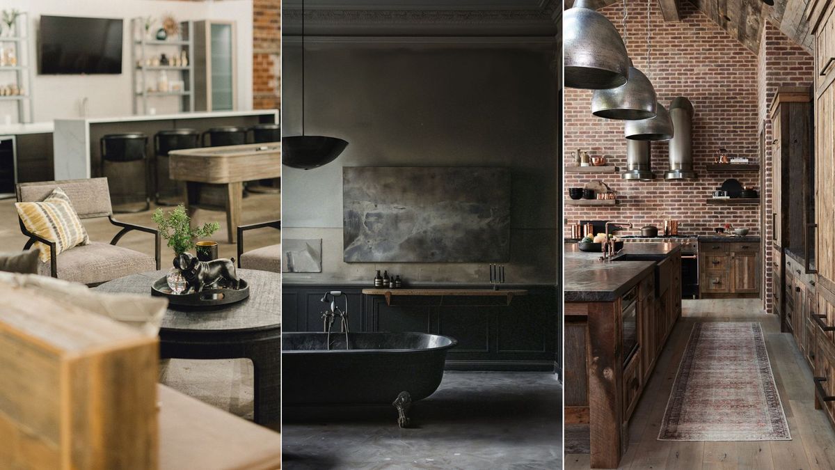 Industrial-style interiors are trending – get the look