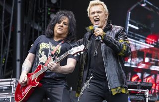 Steve Stevens and Billy Idol