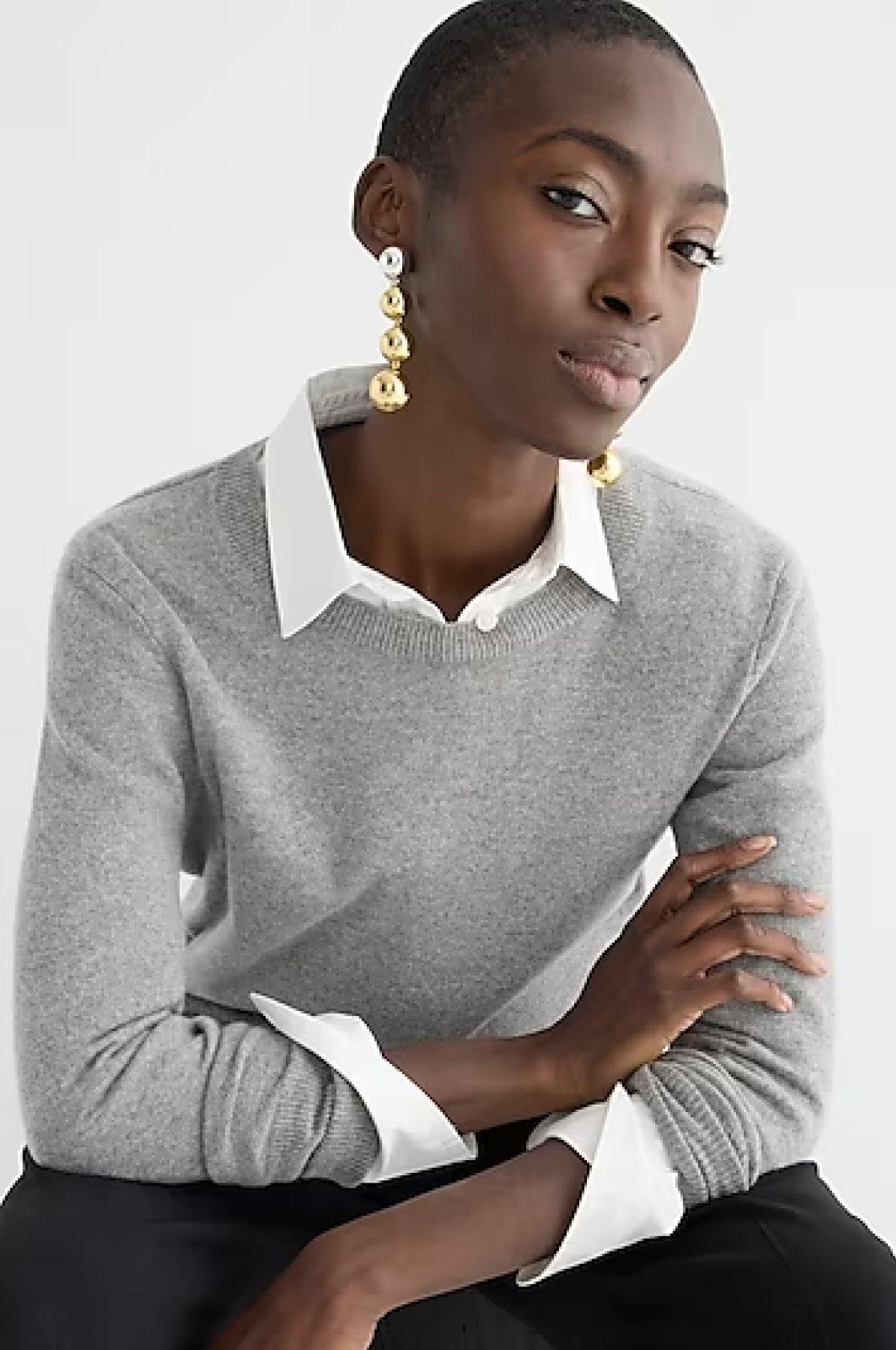 J.Crew Cashmere classic-fit crewneck sweater