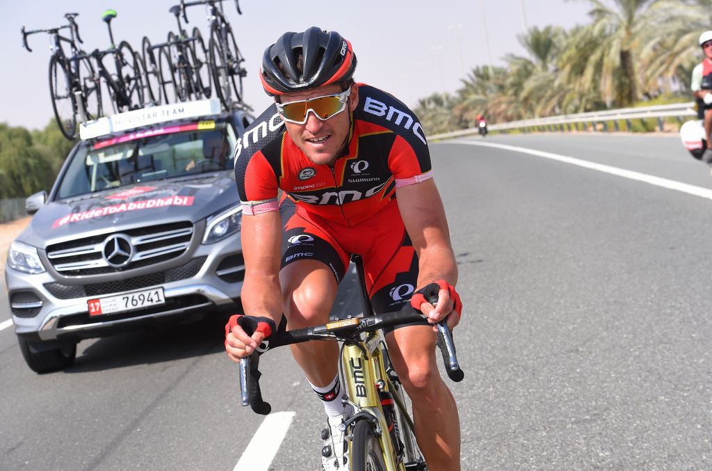 Greg Van Avermaet enjoying the sunshine
