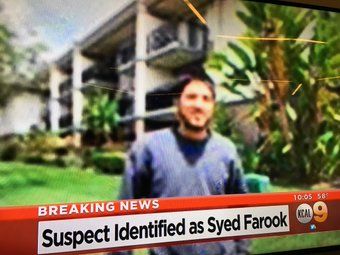 A photo of alleged San Bernardino shooter Syed Farook