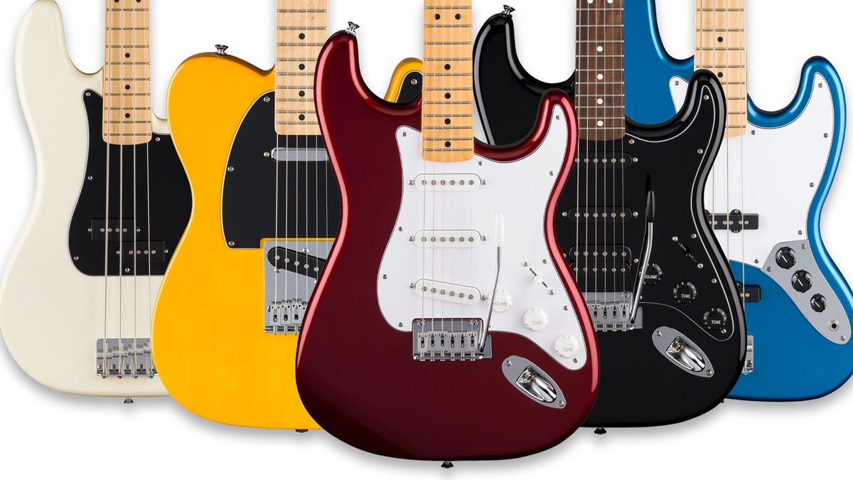 Fender Standard Series group shot