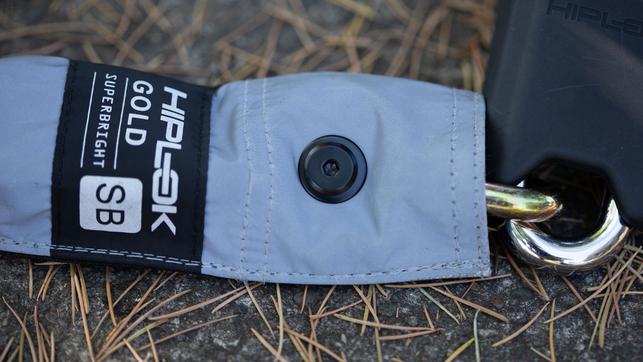 Hiplok Gold Chain Lock removable outer