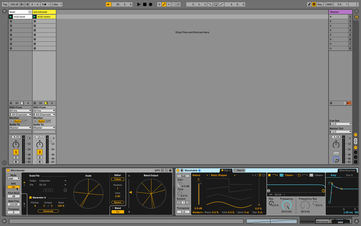 How to create microtonal music using Ableton Live's Microtuner | MusicRadar