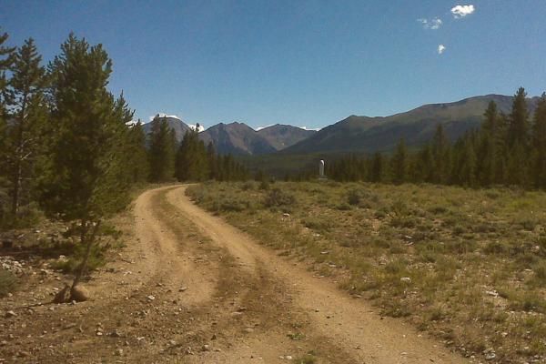 Typical Leadville dirt road