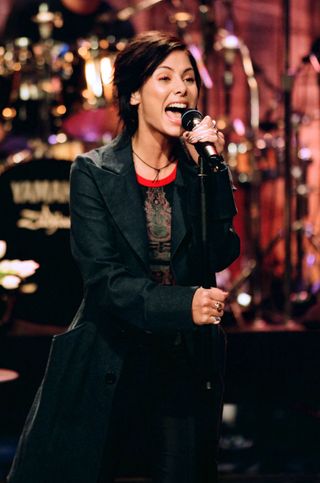 Natalie Imbruglia performing on The Tonight Show with Jay Leno at 1998