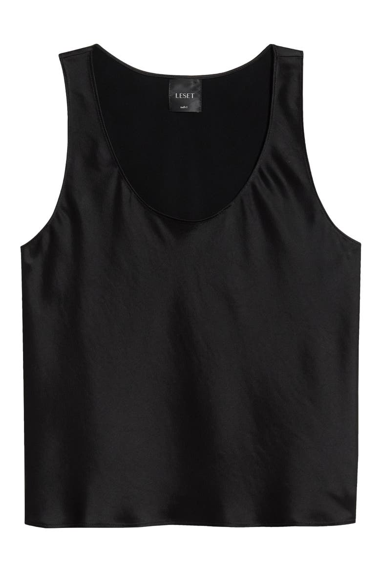 Barb Satin Tank
