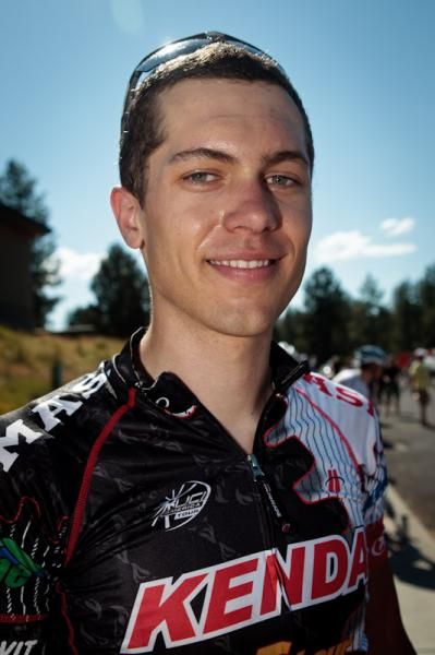 Robert Sweeting (Kenda) took today's stage in the men's race.