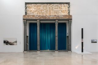 Installation view of ‘Broken Nature: Design Takes on Human Survival’ at XXII Triennale di Milano.