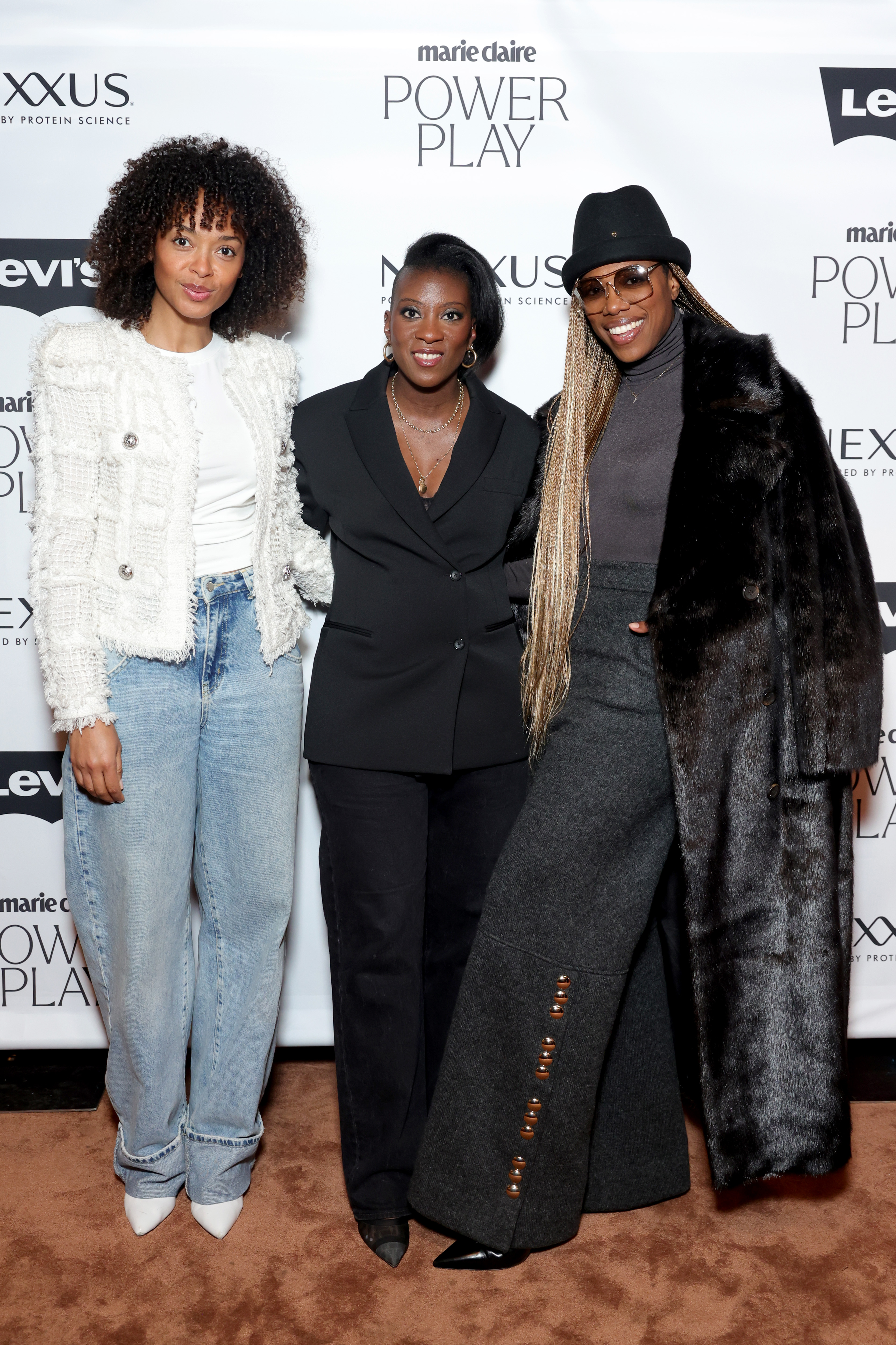 Susan Chardy, Nikki Ogunnaike, and Yvonne Orji.