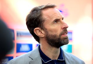 England manager Gareth Southgate was unhappy with the jeering on the taking of the knee before victory over Austria.