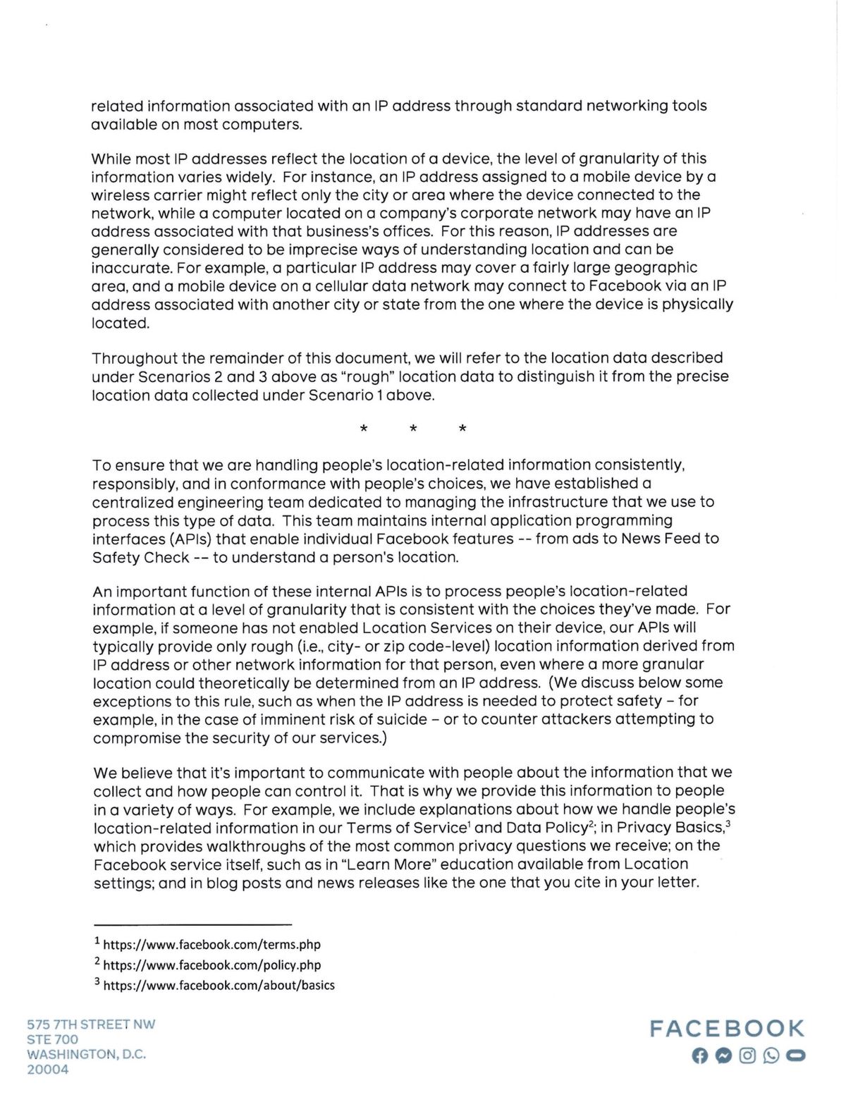 Facebook's response (via Twitter / Emily Birnbaum)