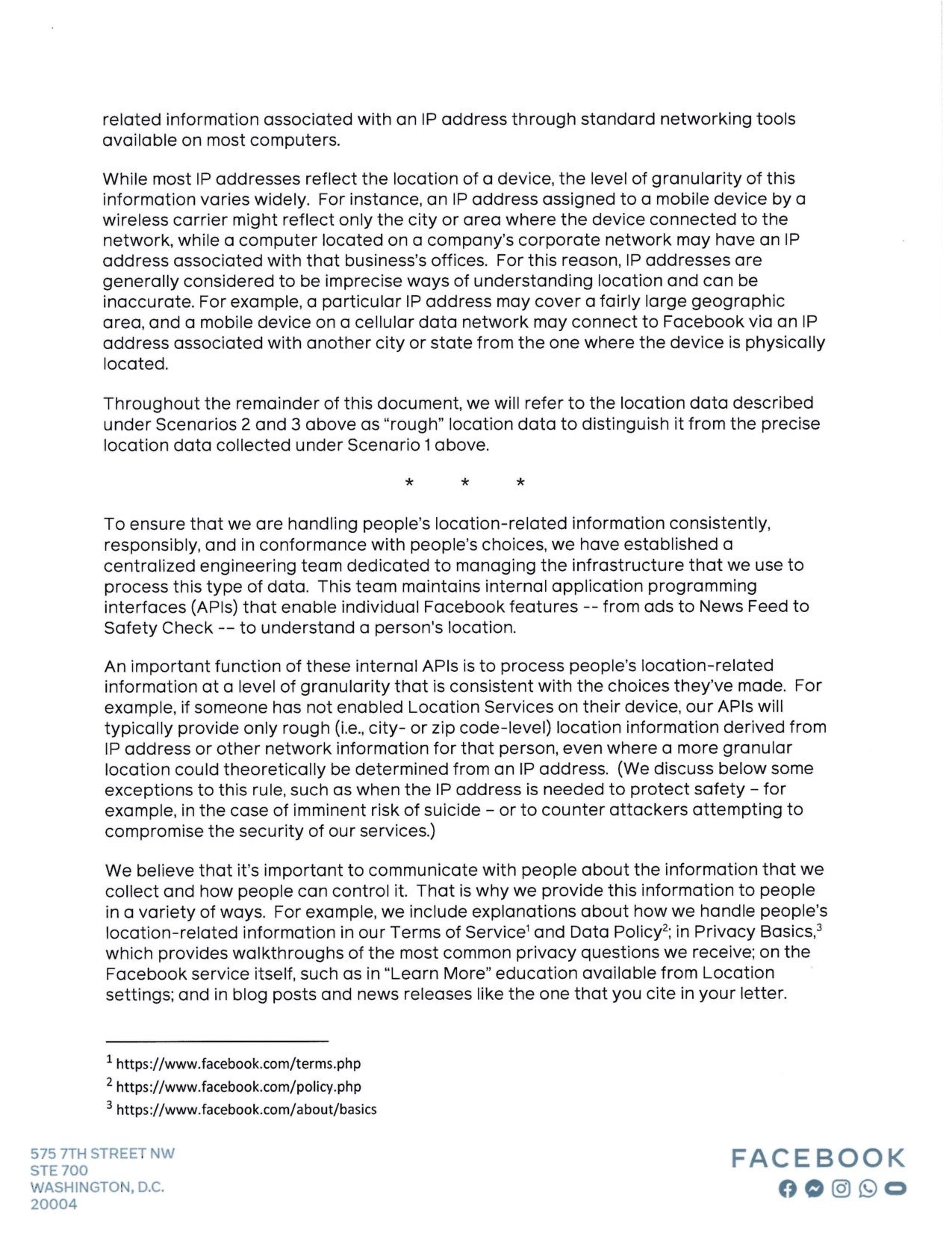 Facebook's response (via Twitter / Emily Birnbaum)