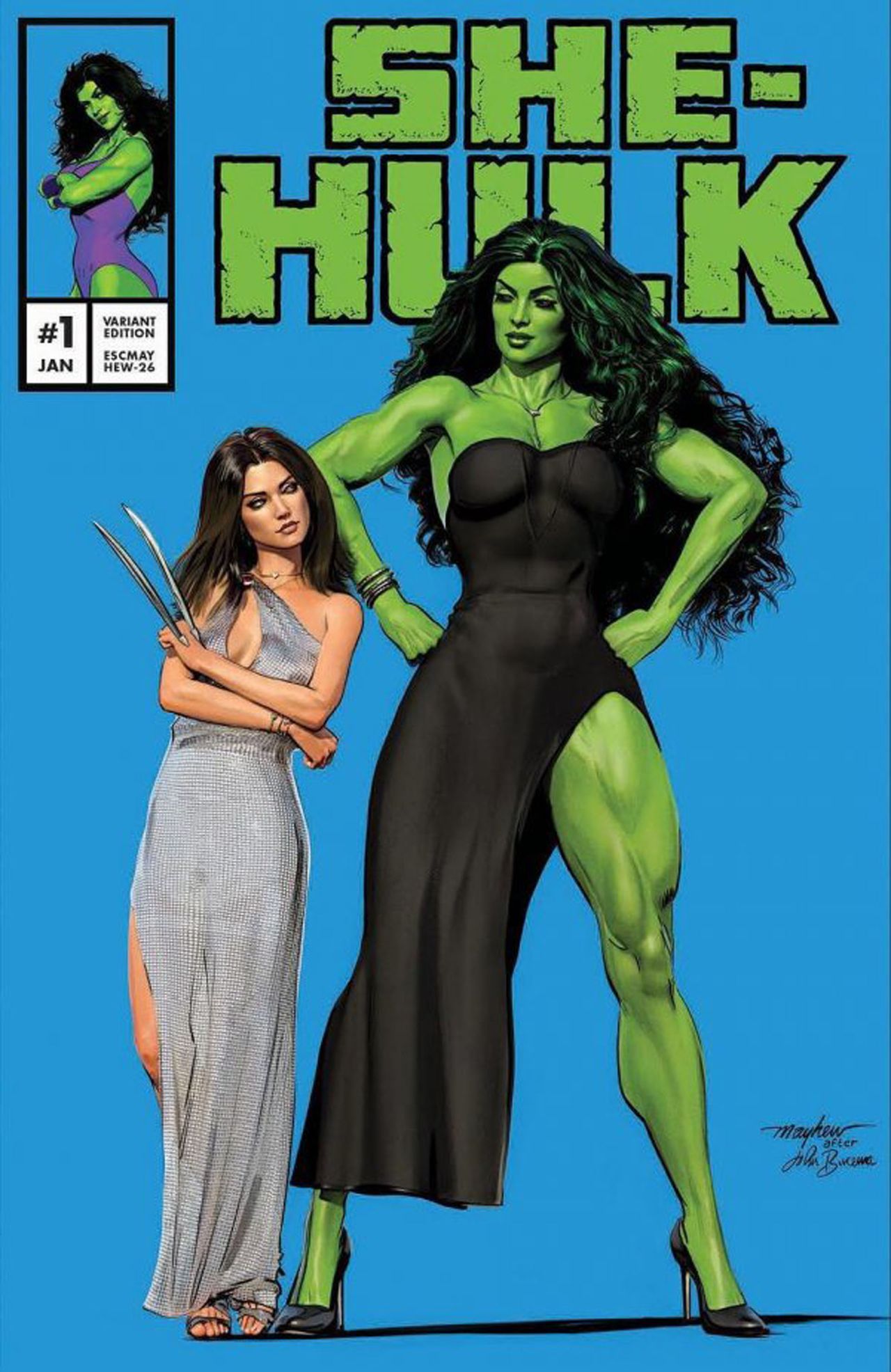 She-Hulk #1 variant cover