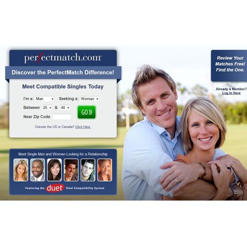 PerfectMatch image: Reviewing matches is free, but you have to sign up to use most features of this dating website.