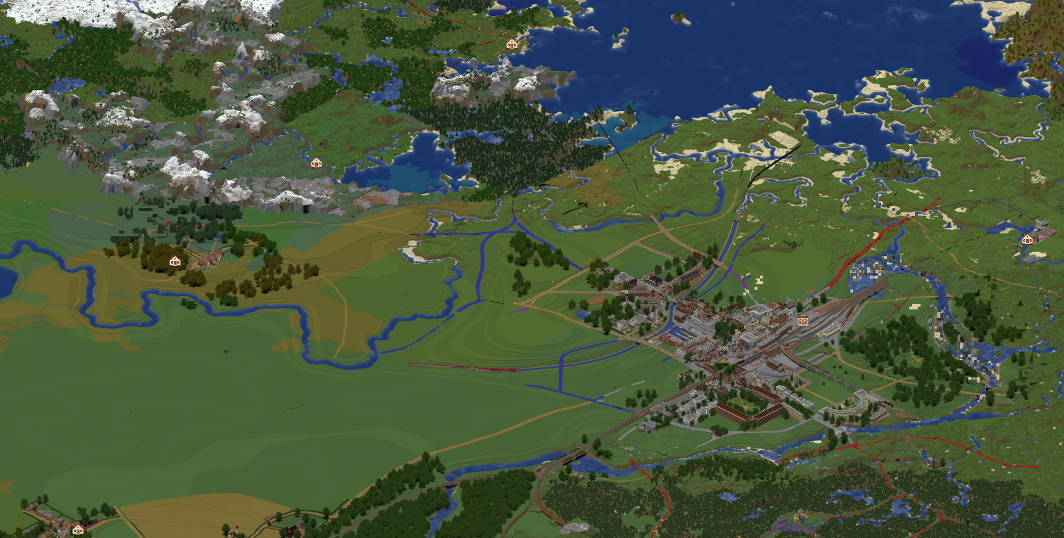 Minecraft WBC_Builds map