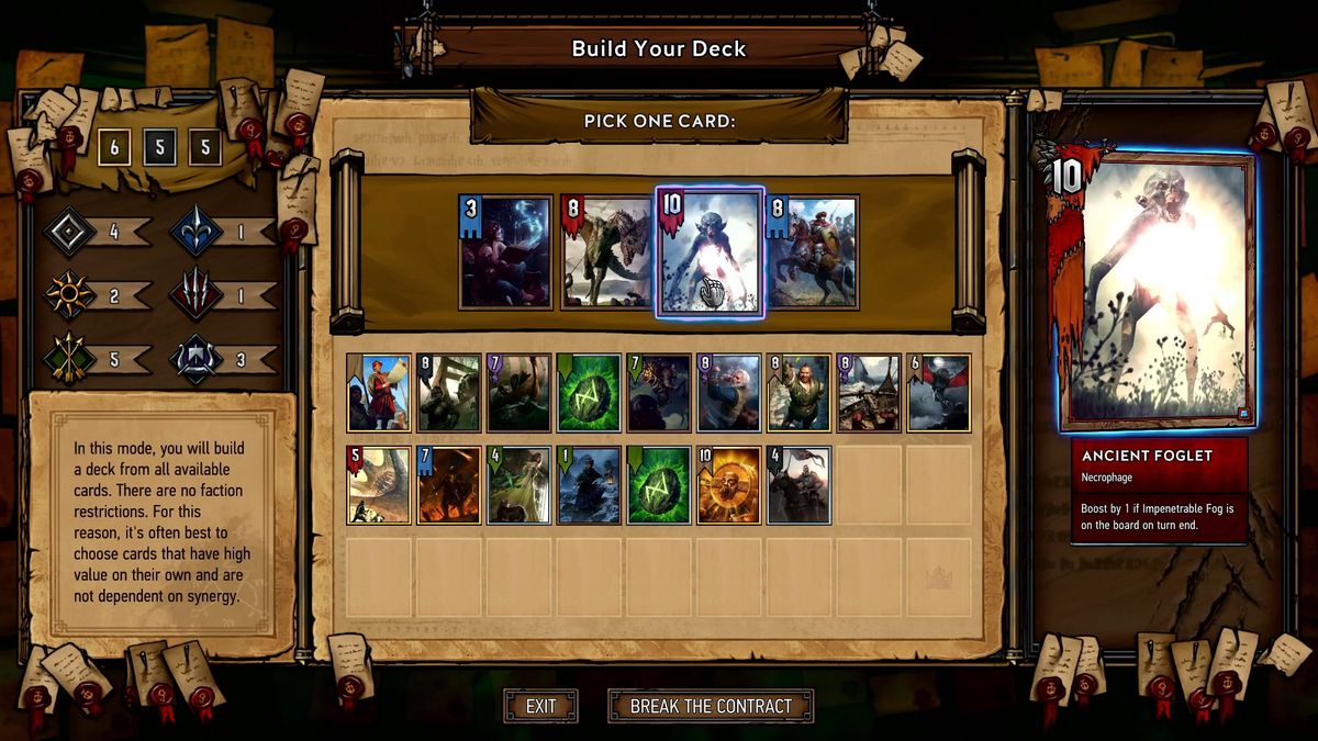 Gwent decks