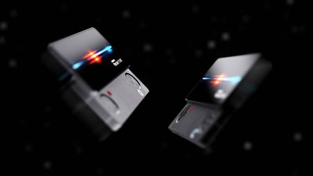 AYANEO Pocket PLAY in Black and White promo render