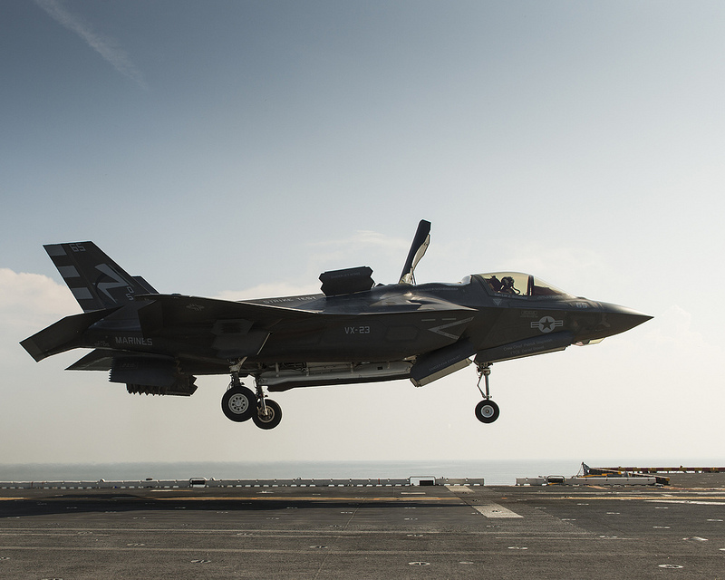 In Photos: F-35 Fighter Jet Makes 1st Vertical Night Landing: Page 3 ...