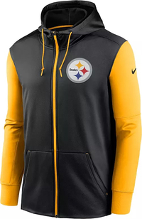 Nike Men's Pittsburgh Steelers Therma-FIT Full-Zip Hoodie: was $90 now $67 @ Dick's