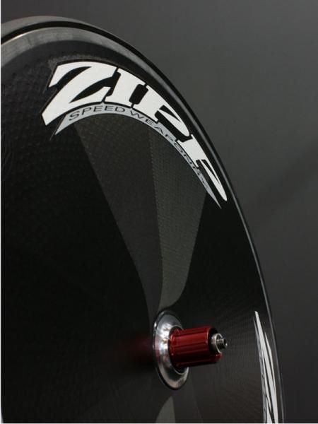 Zipp claims its new Super-9 disc wheel is virtually as aero as its Sub-9 but its flat 27mm-wide profile is more likely to fit in certain frames and delivers a stiffer ride.