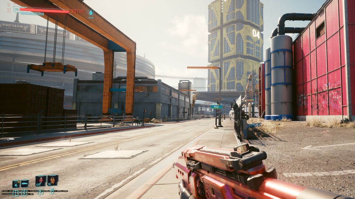 DLSS Indicator running in Cyberpunk 2077