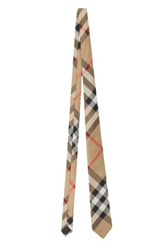 Burberry Check Silk Tie