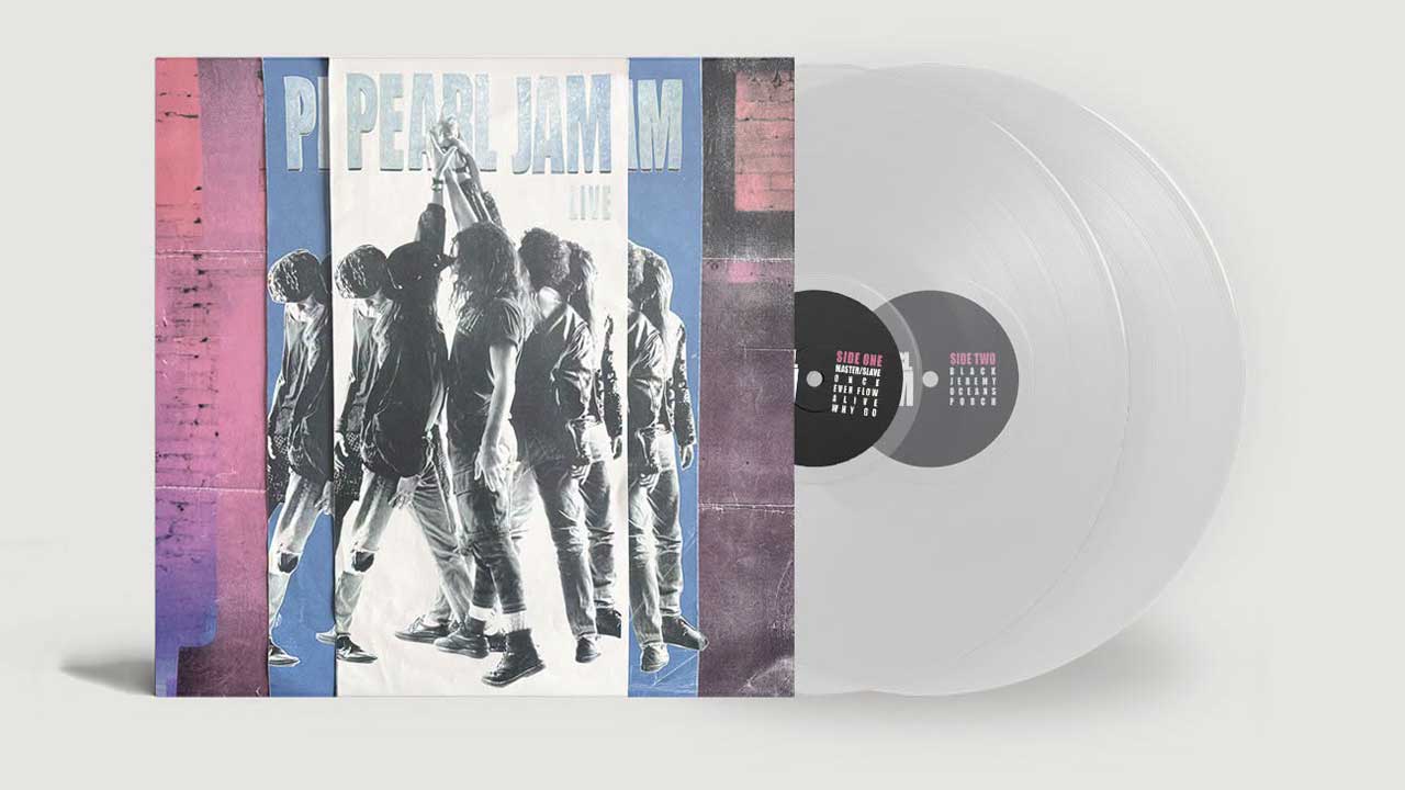 Pearl Jam - Ten Live vinyl packshot