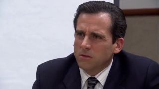 Steve Carell as Michael Scott in The Office