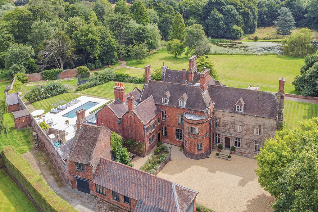 House for sale – The Old Hall, Netherseal, Swadlincote, Derbyshire.